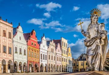 galeria Pontos turísticos Telc